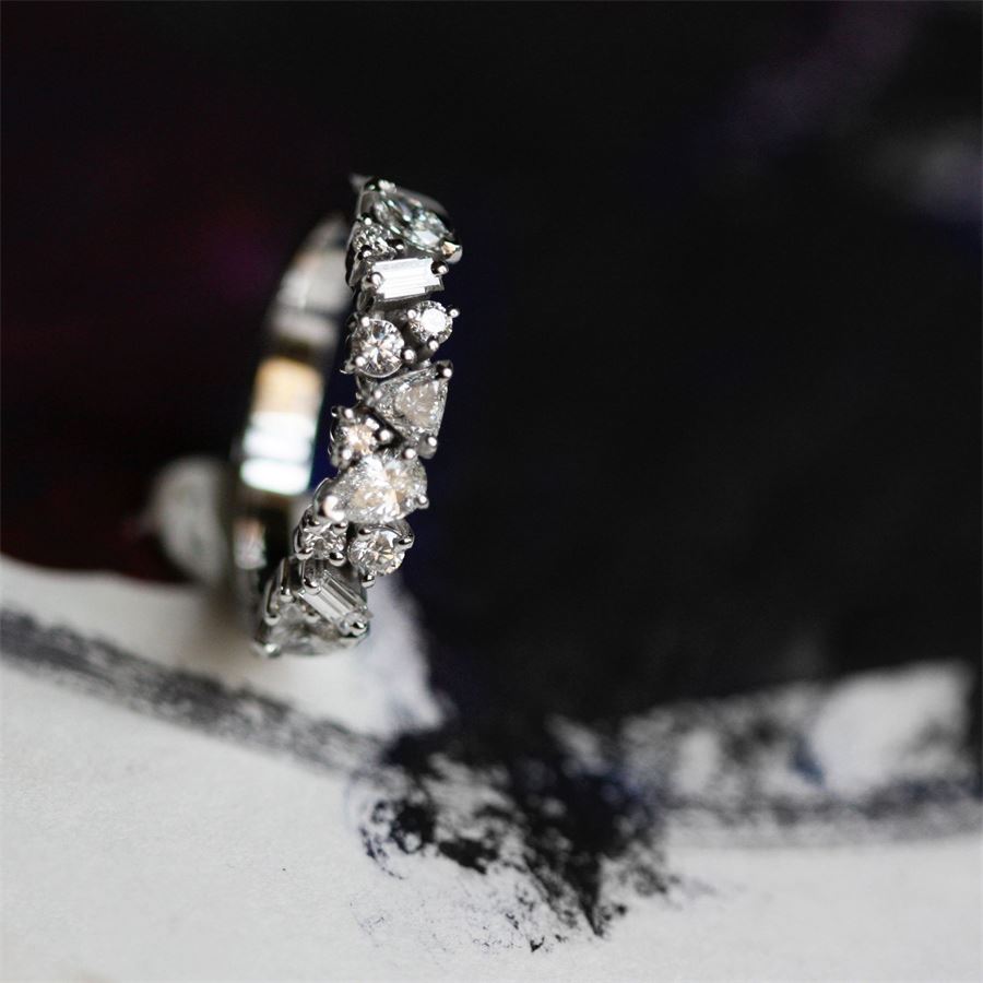 Fedina di diamanti multi-fantasia BALANCE | AN FANTAU18B CT 0,83